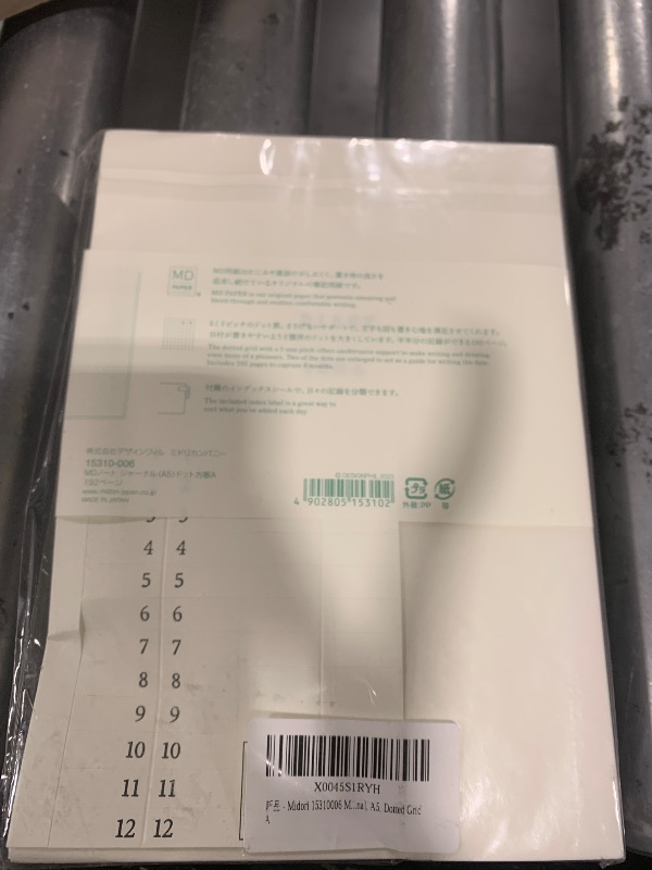 Photo 1 of ???????(Designphi) DESIGNPHIL 15310006 Midori Notebook, MD Notebook, Journal, A5, Dot Square A