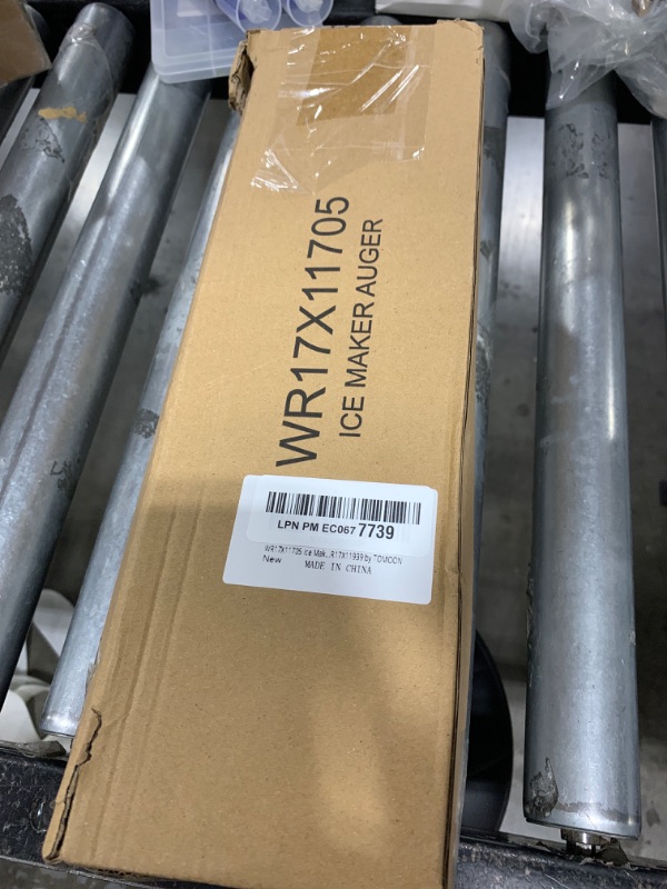 Photo 1 of WR17X11705 Ice Maker Dispenser Auger Replacement for G.E Hot.Point Refrigerator Icemaker Dispenser Auger, Replace wr29x42446, PS1018130, WR17X10690, WR17X11305, WR17X11939 by TOMOON