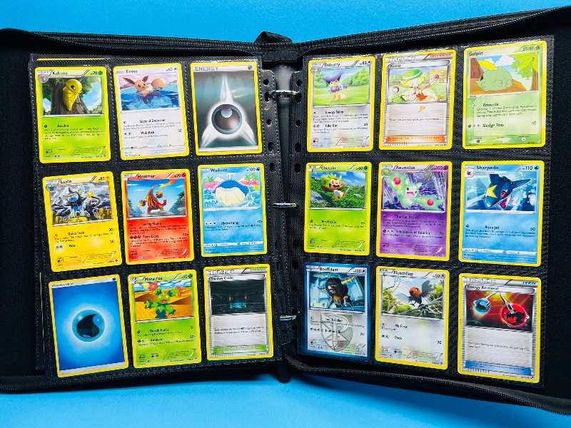 Photo 1 of 593017… final sale no returns/refunds-180 mixed Pokemon cards in binder 