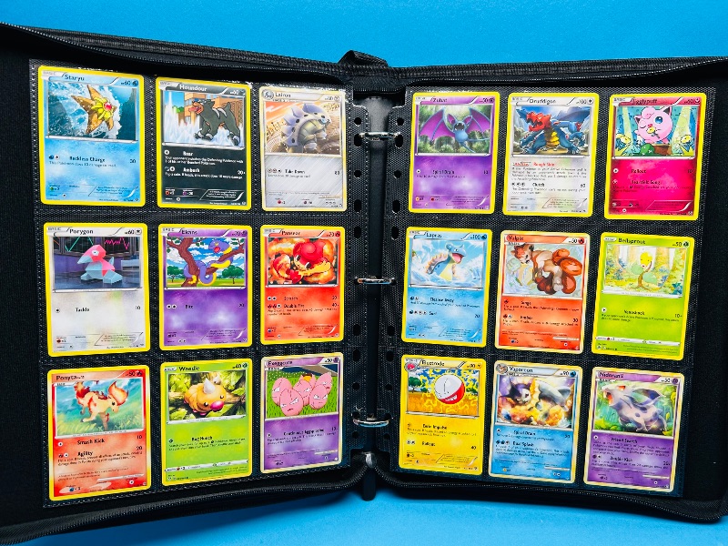 Photo 1 of 593017… final sale no returns/refunds-180 mixed Pokemon cards in binder