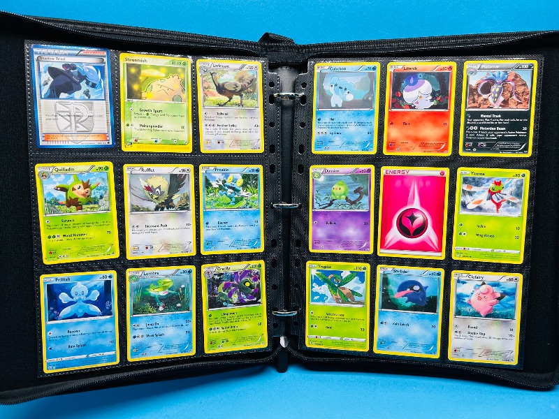 Photo 1 of 593017… final sale no returns/refunds-180 mixed Pokemon cards in binder 