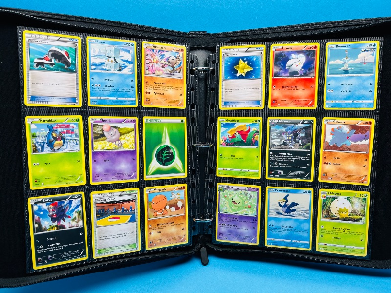Photo 1 of 593018… final sale no returns/refunds180 mixed Pokemon cards in binder
