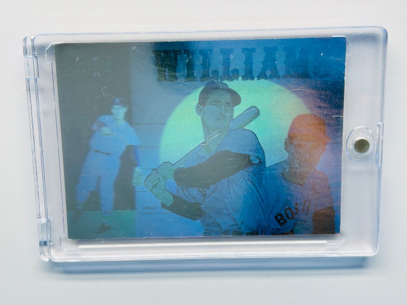 Photo 1 of 593026…hologram Ted Williams card HH2  in hard plastic case