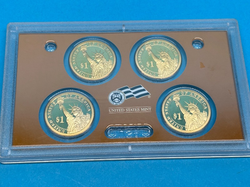Photo 1 of 593040…US Mint Presidential $1 coin set