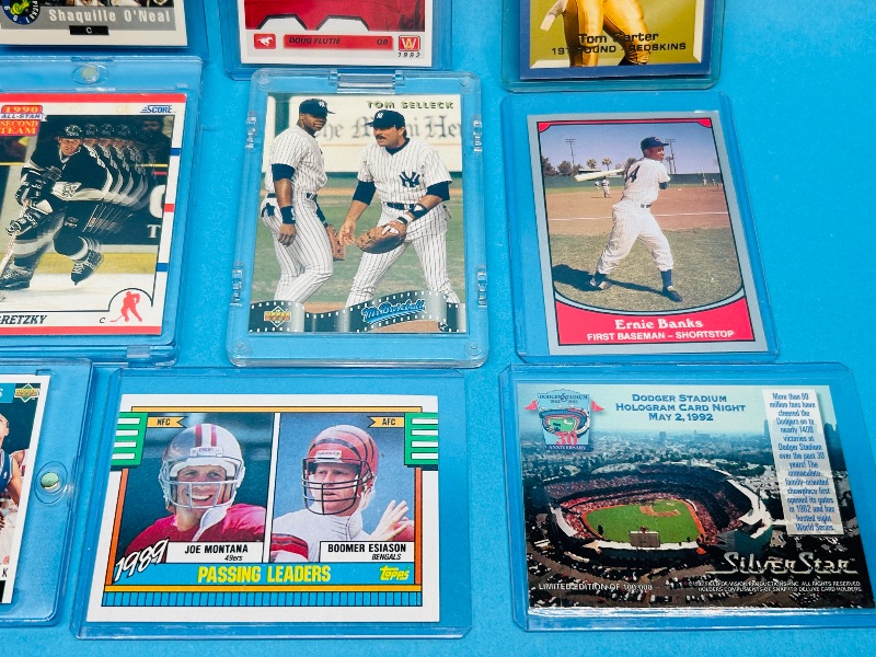 Photo 1 of 593045…collectible sports cards in sleeves and cases