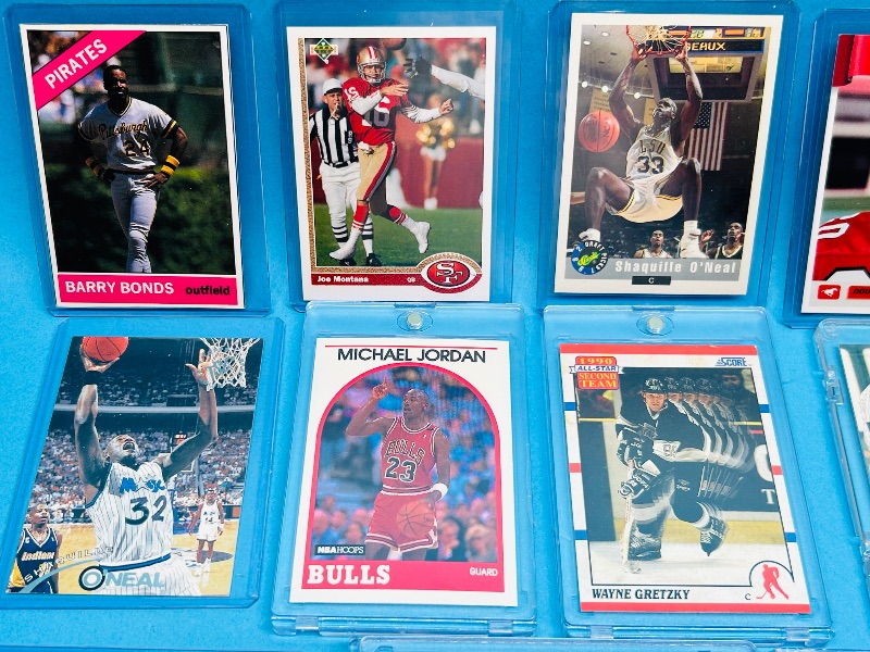 Photo 1 of 593045…collectible sports cards in sleeves and cases