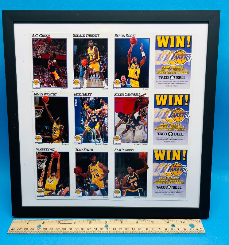 Photo 1 of 593051…framed uncut basketball cards