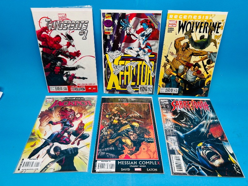 Photo 1 of 593064…6 comics in plastic sleeves 