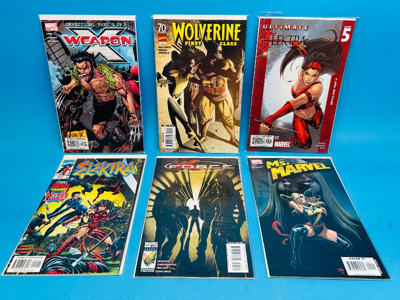 Photo 1 of 593069…6 comics in plastic sleeves 