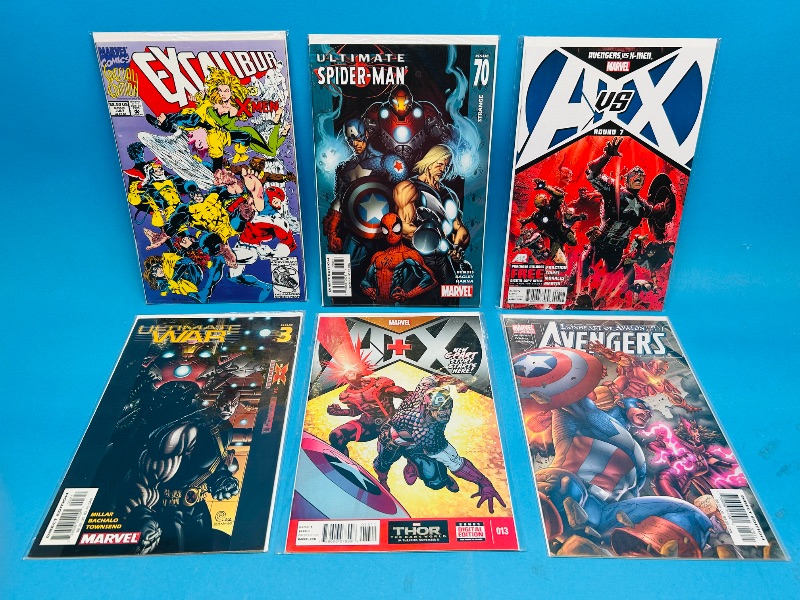 Photo 1 of 593072…6 comics in plastic sleeves 