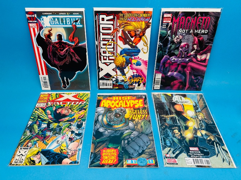 Photo 1 of 593075…6 comics in plastic sleeves 