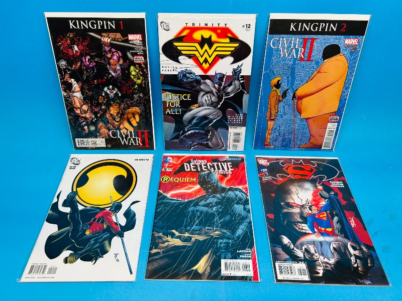 Photo 1 of 593094…6 comics in plastic sleeves 