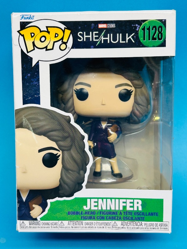 Photo 1 of 593131…Funko Pop she-hulk Jennifer bobble head figure 