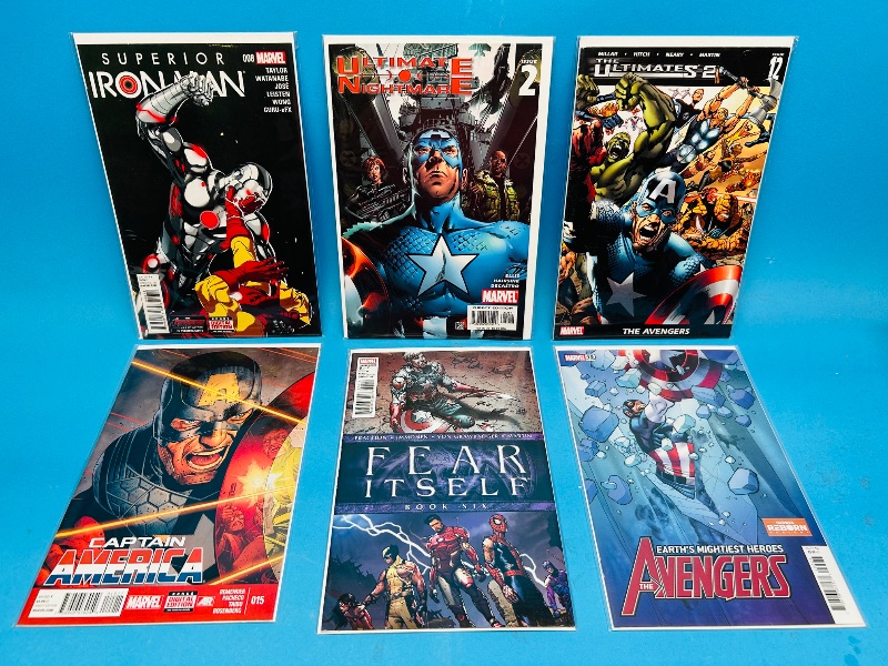 Photo 1 of 593136…6  comics in plastic sleeves 