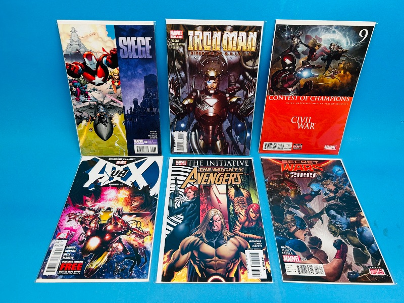 Photo 1 of 593137…  6 comics in plastic sleeves 