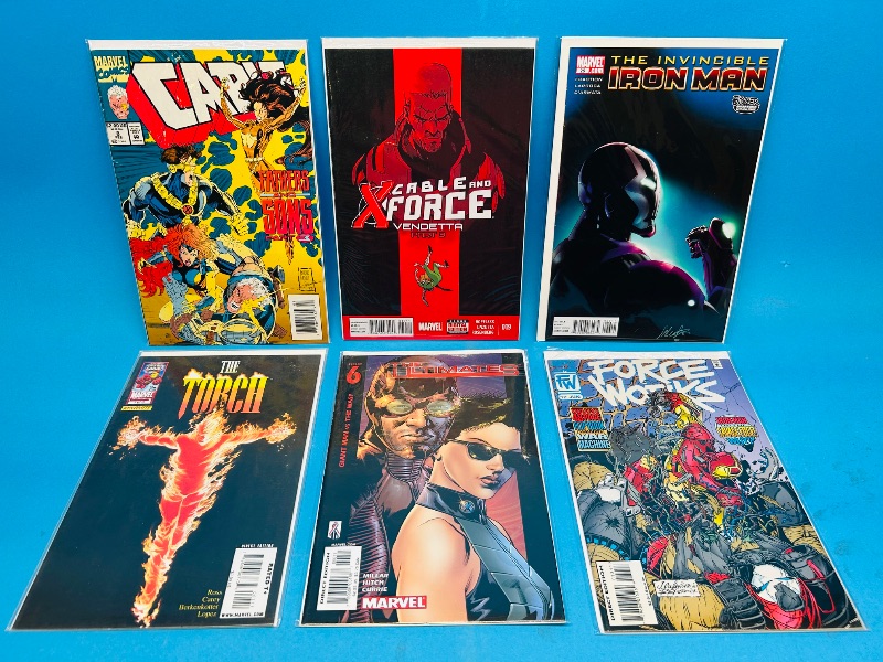 Photo 1 of 593145…6  comics in plastic sleeves 