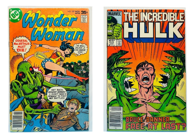 Photo 1 of 593146…2 vintage comics in plastic sleeves 