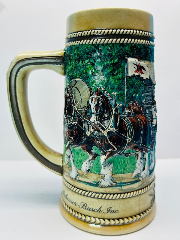 Photo 1 of 593157…8” Budweiser stein made in Brazil 