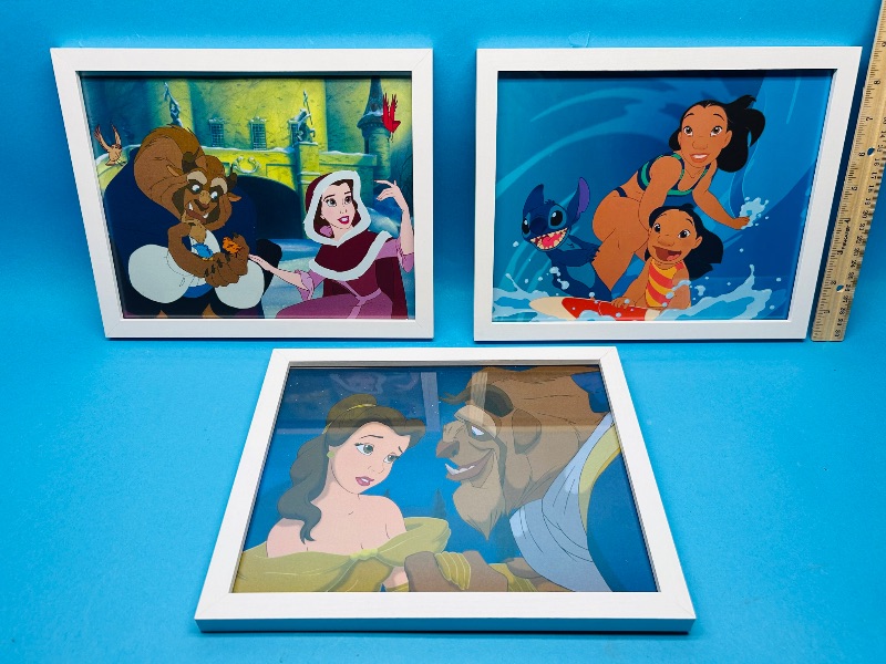 Photo 1 of 593162…3 Disney pictures 9 X 11”