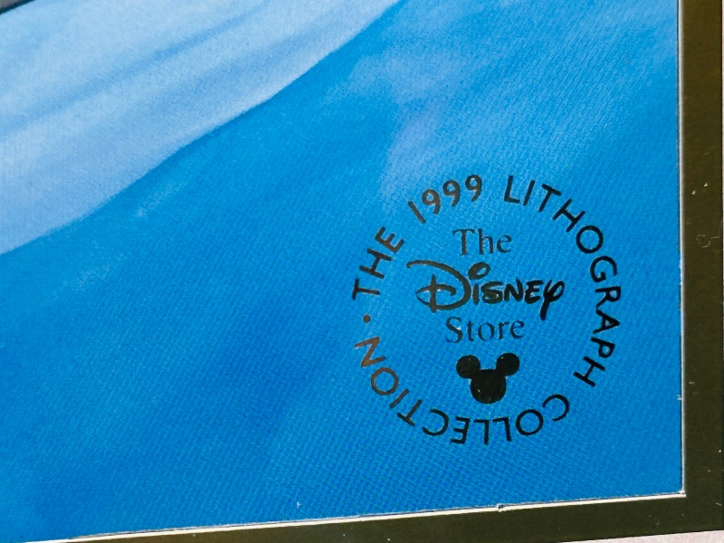 Photo 1 of 593164…framed Disney lithograph 15 x 12”