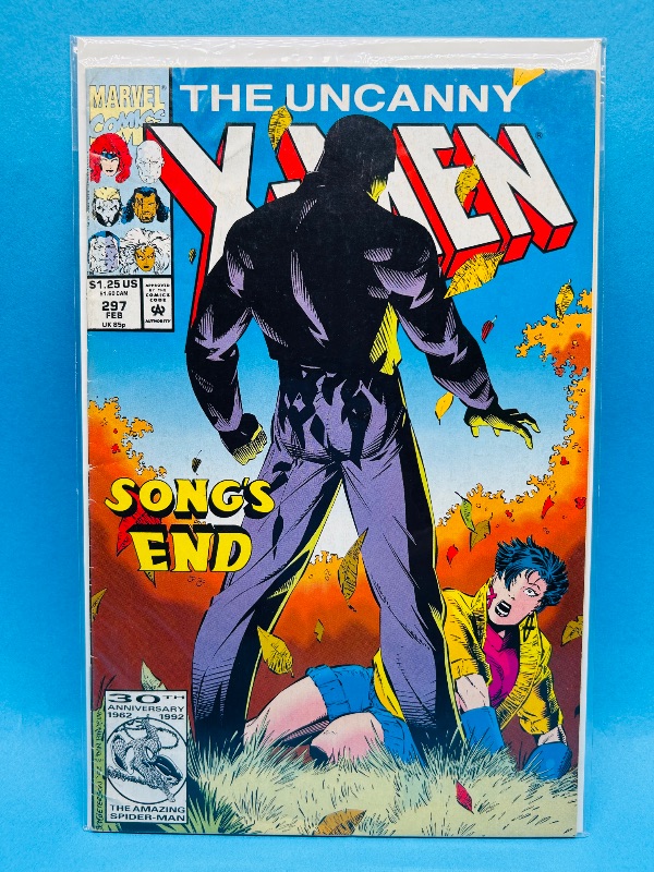 Photo 1 of 593182… Uncanny X-men comic #297 in plastic sleeves 
