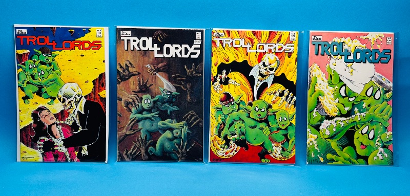 Photo 1 of 593191…4 Trol Lords comics in plastic sleeves 