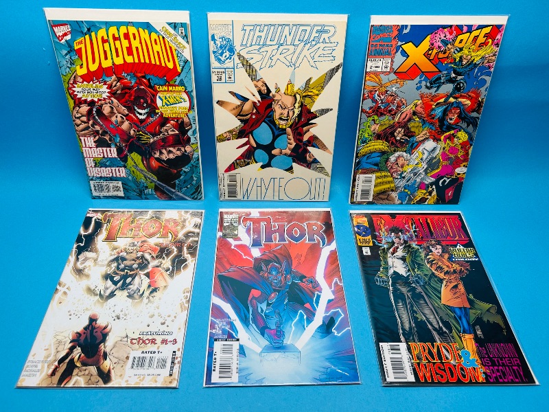 Photo 1 of 593192…6 comics in plastic sleeves 