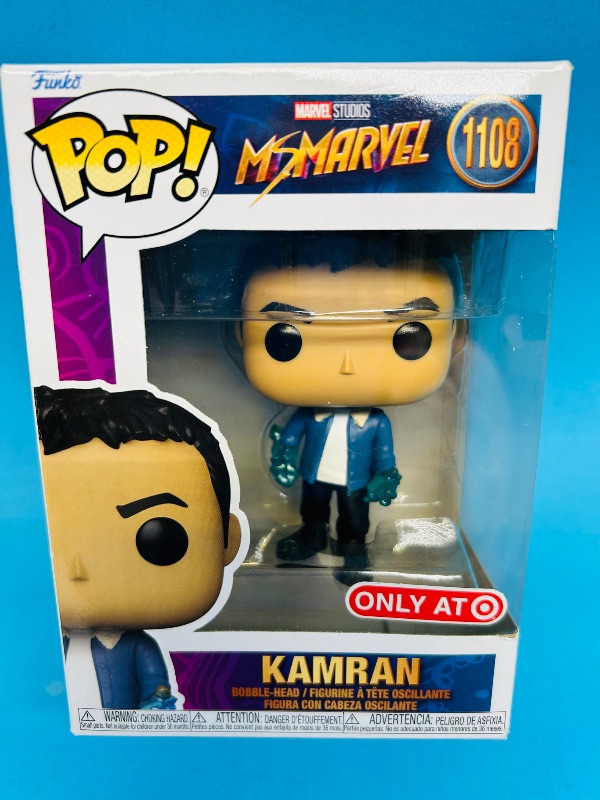Photo 1 of 593216… Funko pop  Ms. Marvel Kamran bobble head figure 