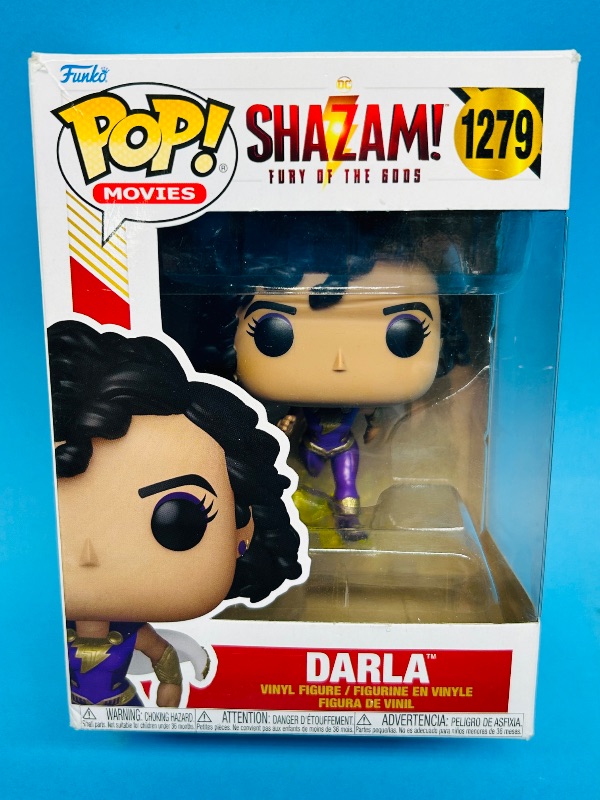 Photo 1 of 593220… Funko pop Shazam Darla vinyl figure 