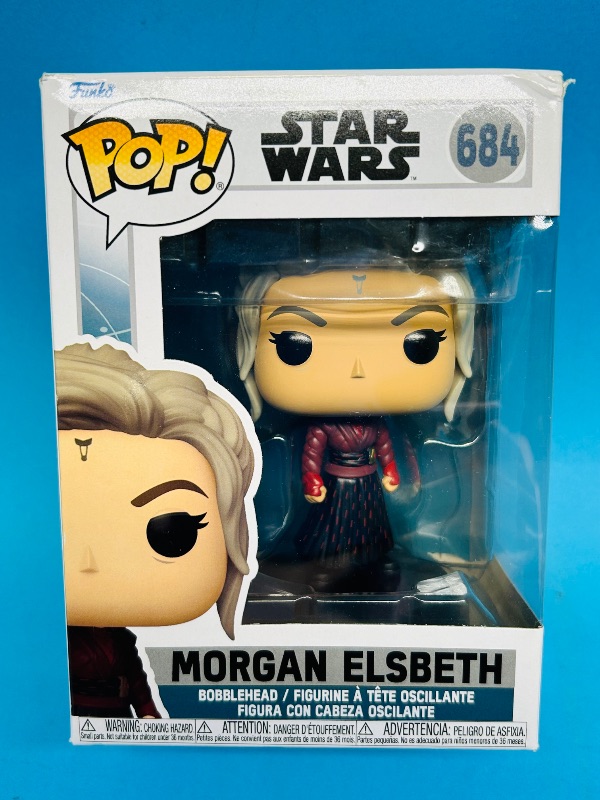 Photo 1 of 593221… Funko pop Star Wars Morgan Elsbeth bobble head figure 