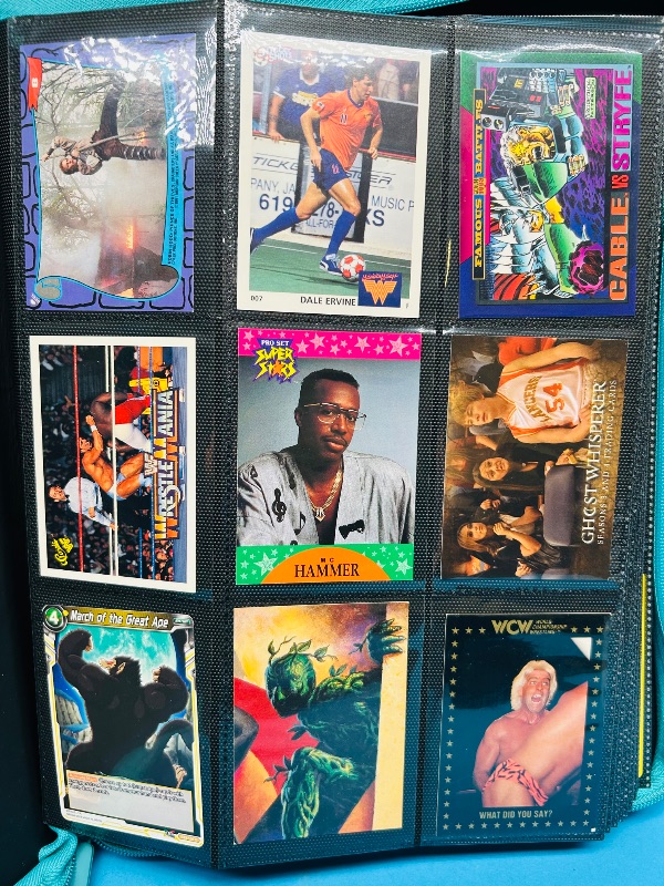 Photo 1 of 593235…final sale no returns/refunds- 360 mixed character/game cards in binder 