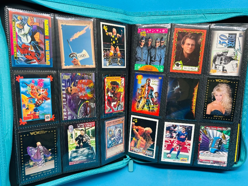Photo 1 of 593235…final sale no returns/refunds- 360 mixed character/game cards in binder 