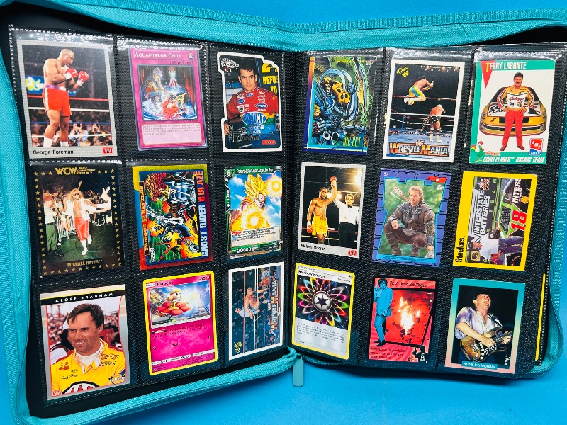 Photo 1 of 593235…final sale no returns/refunds- 360 mixed character/game cards in binder 