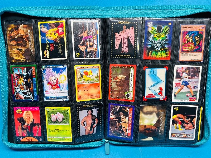 Photo 1 of 593235…final sale no returns/refunds- 360 mixed character/game cards in binder 