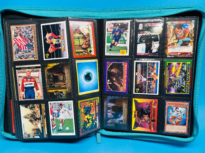 Photo 1 of 593235…final sale no returns/refunds- 360 mixed character/game cards in binder 