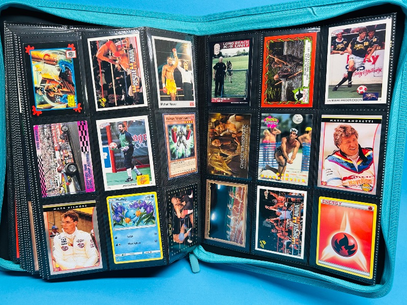 Photo 1 of 593235…final sale no returns/refunds- 360 mixed character/game cards in binder 