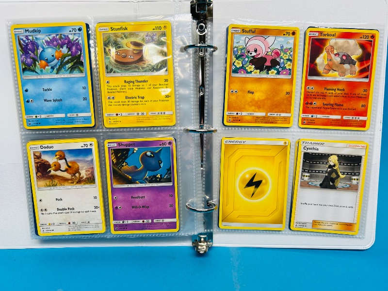 Photo 1 of 593236…final sale no returns/refunds -160 mixed Pokemon cards in binder