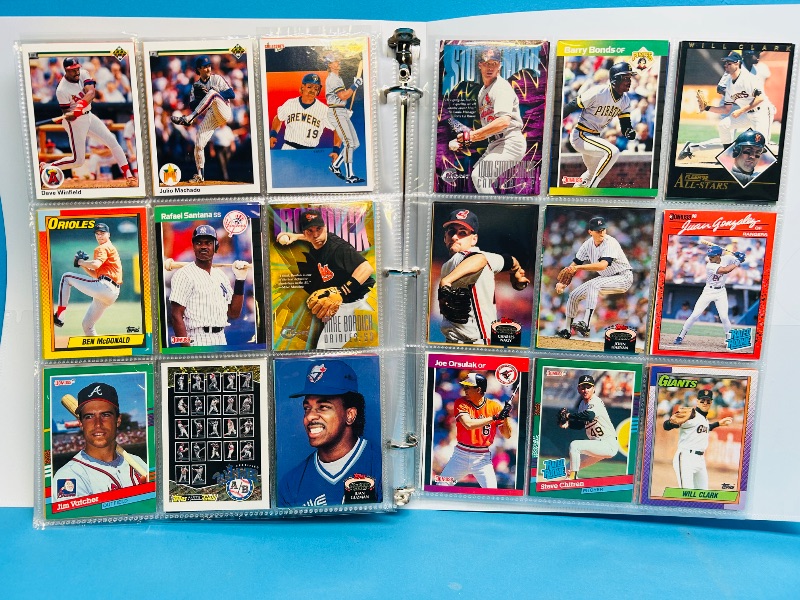 Photo 1 of 593237… final sale no returns/refunds -360 mixed baseball cards in binder