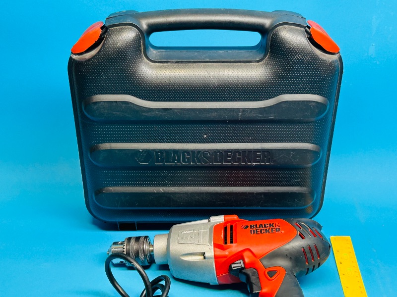 Photo 1 of 593241…large Black and Decker drill with case