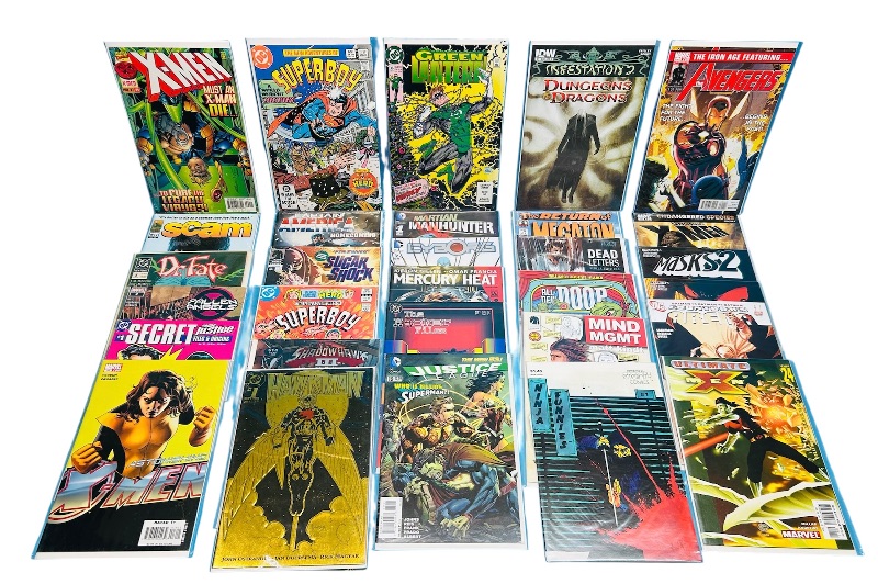 Photo 1 of 593242ā¦final sale no returns/refunds-30 comics in plastic sleeves