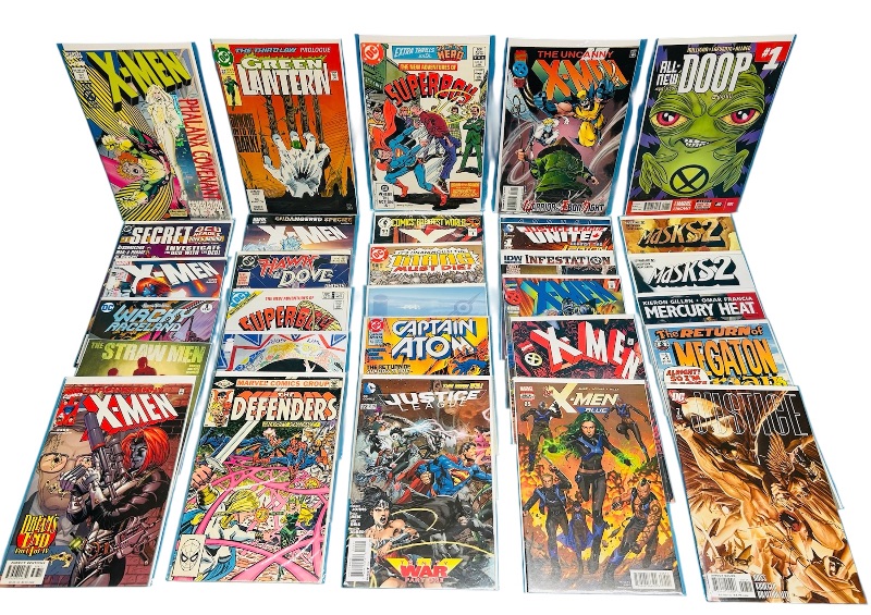 Photo 1 of 593244… final sale no returns/refunds-30 comics in plastic sleeves 