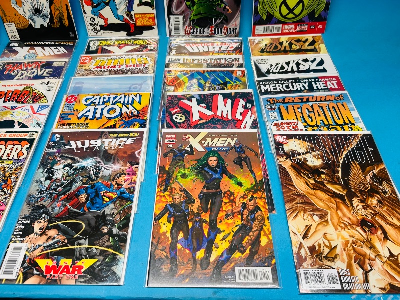 Photo 1 of 593244… final sale no returns/refunds-30 comics in plastic sleeves 