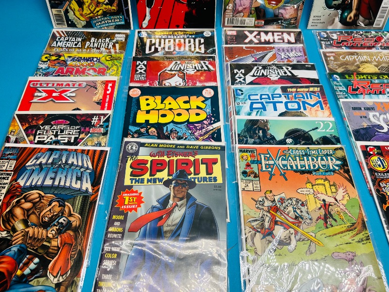 Photo 1 of 593245… final sale no returns/refunds-30 comics in plastic sleeves 
