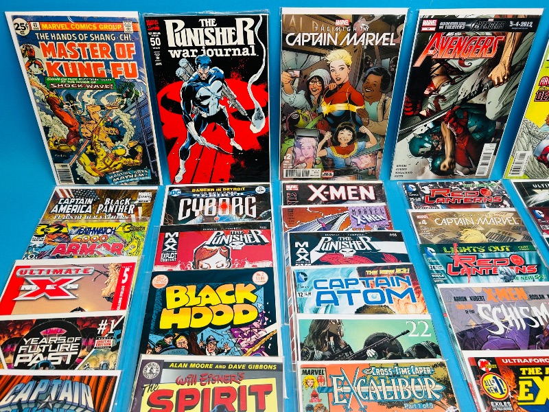 Photo 1 of 593245… final sale no returns/refunds-30 comics in plastic sleeves 