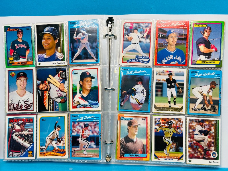 Photo 1 of 593247… final sale no returns/refunds-360 mixed baseball cards in binder 