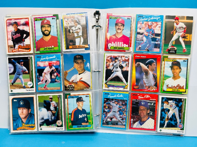 Photo 1 of 593247… final sale no returns/refunds-360 mixed baseball cards in binder 