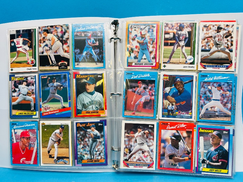 Photo 1 of 593247… final sale no returns/refunds-360 mixed baseball cards in binder 