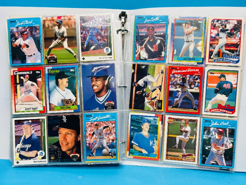 Photo 1 of 593247… final sale no returns/refunds-360 mixed baseball cards in binder 