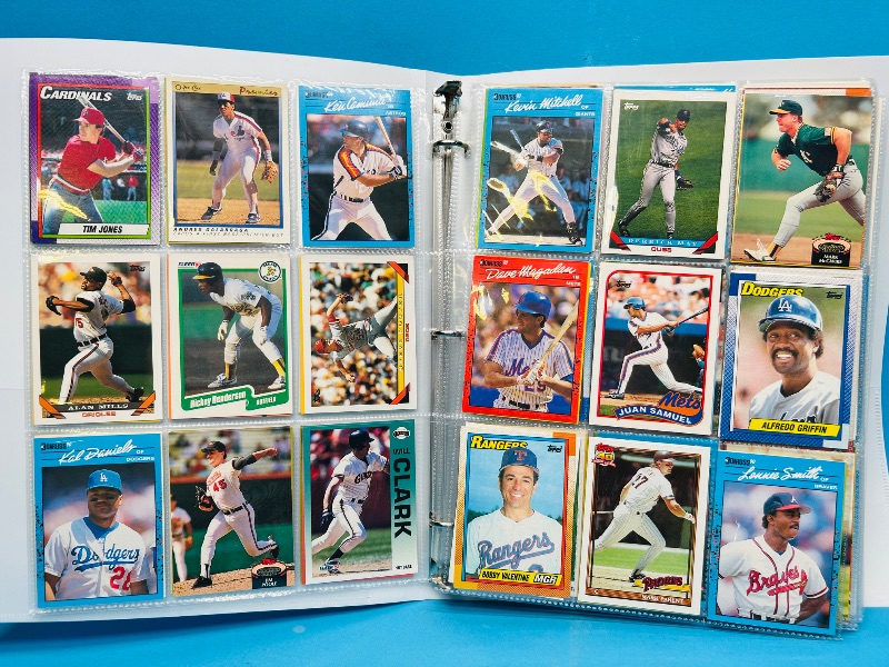 Photo 1 of 593247… final sale no returns/refunds-360 mixed baseball cards in binder 