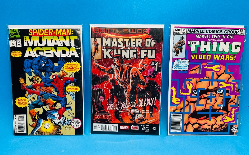 Photo 1 of 593256…3  comics in plastic sleeves 